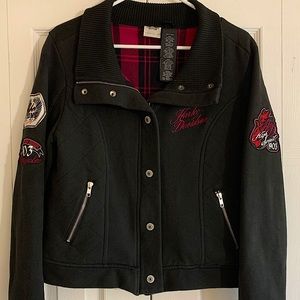 Harley-Davidson Women’s Jacket Coat w/patches
